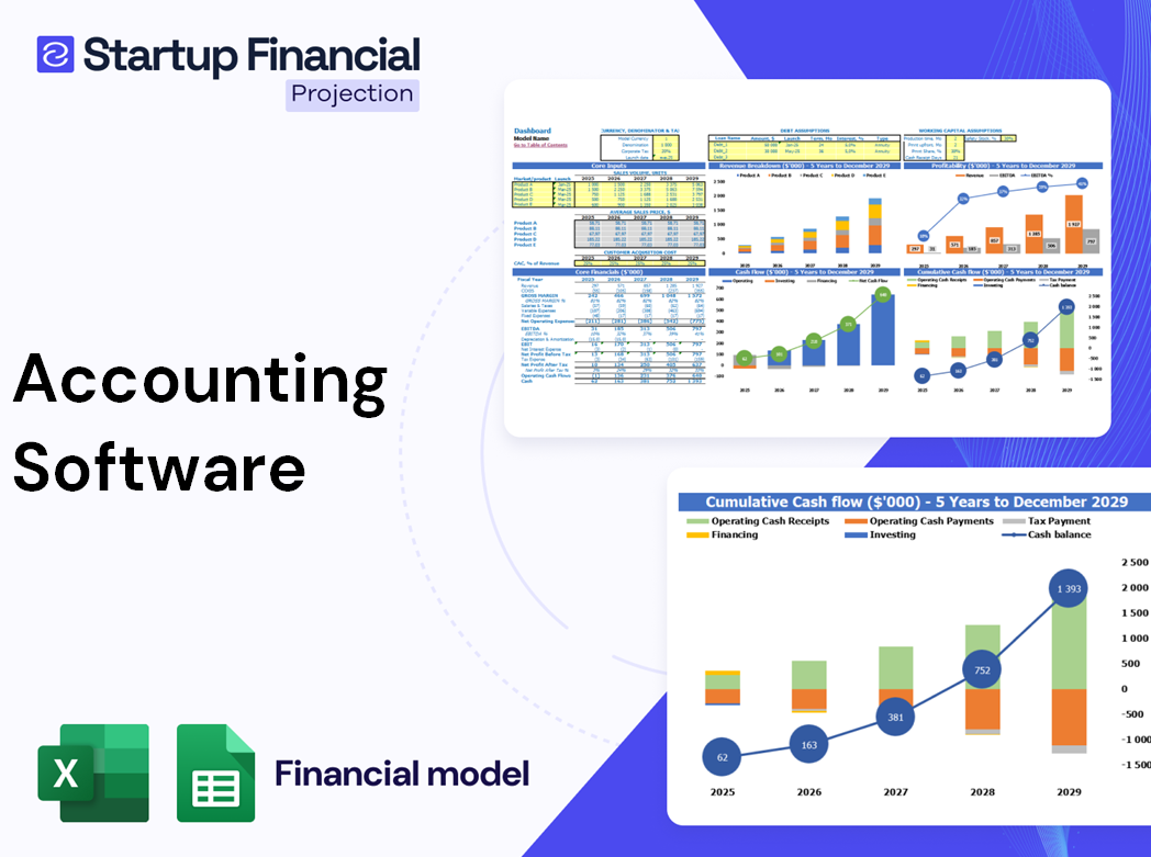 Accounting Software Financial Model