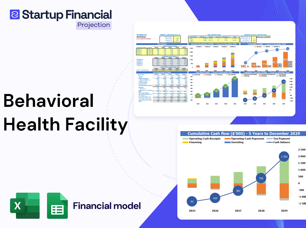 Behavioral Health Facility Financial Model