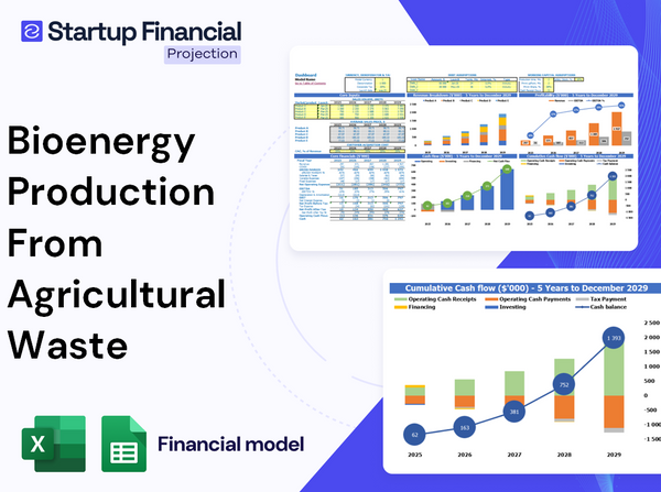 Bioenergy Production From Agricultural Waste Financial Model