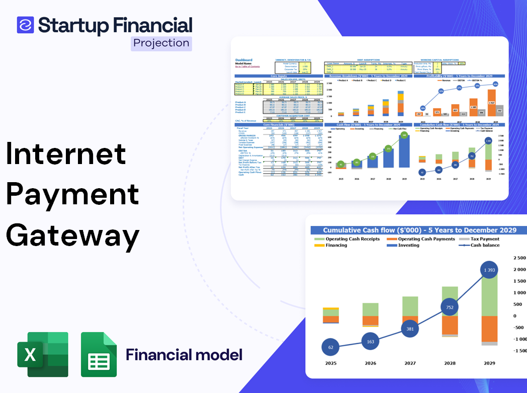 Internet Payment Gateway Financial Model