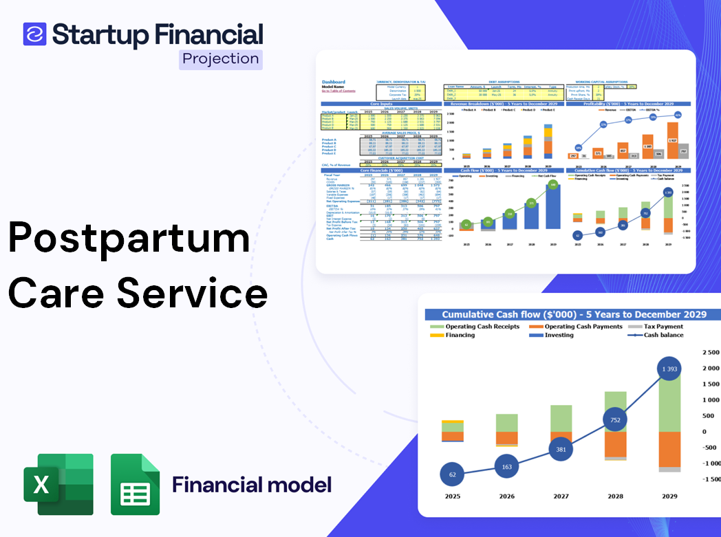 Postpartum Care Service Financial Model
